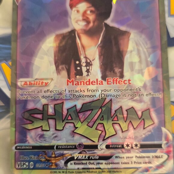 Shazam Pokemon Card - Sinbad - Picture 7 of 8